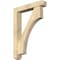 Ekena Millwork Westlake Craftsman Rough Sawn Bracket w/ Offset Brace, Douglas Fir, 6"W x 32"D x 44"H BKT0604X32X44WTL04RDF - alternate 1